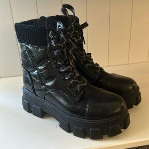 CIRCUS x Sam Edelman Quilted Combat Boot